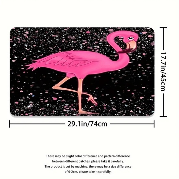 4pc Pink Flamingo Bathroom Set NWT - Picture 8 of 11